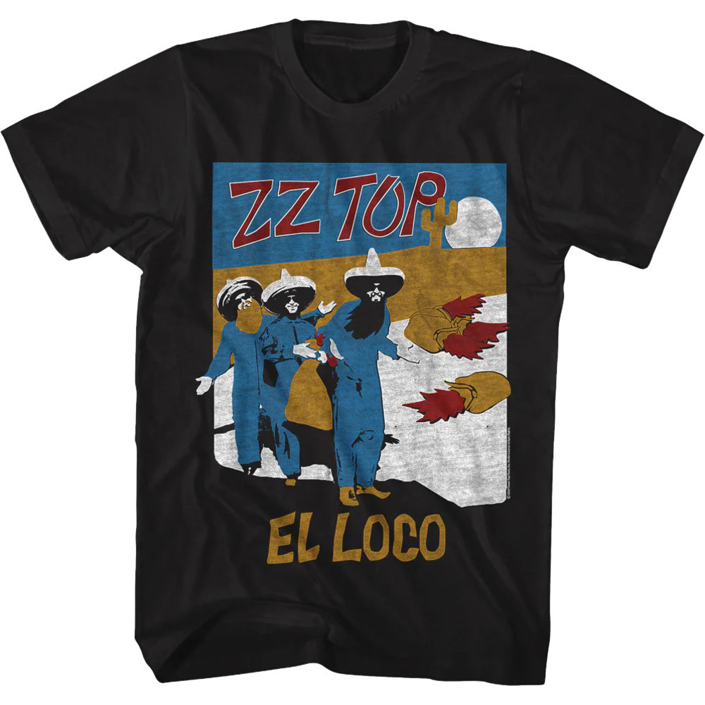 El Loco Zz Top Tshirt